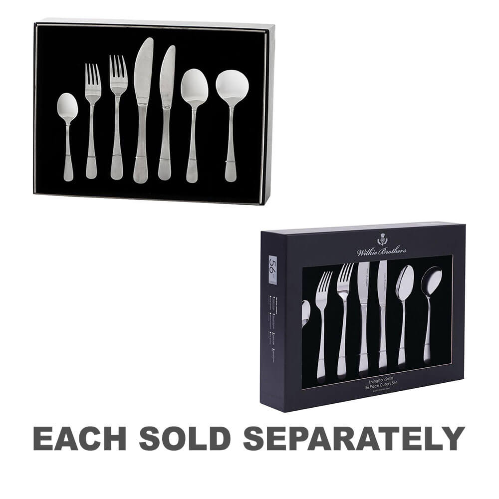 Wilkie Brothers Livingstone Satin Cutlery Set