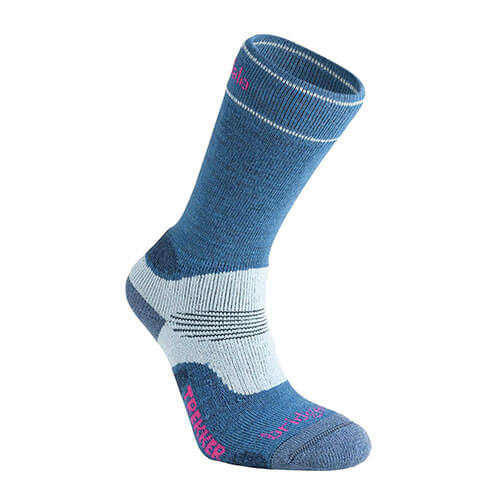 Hike Midweight Performance Women Blue Sky Sock