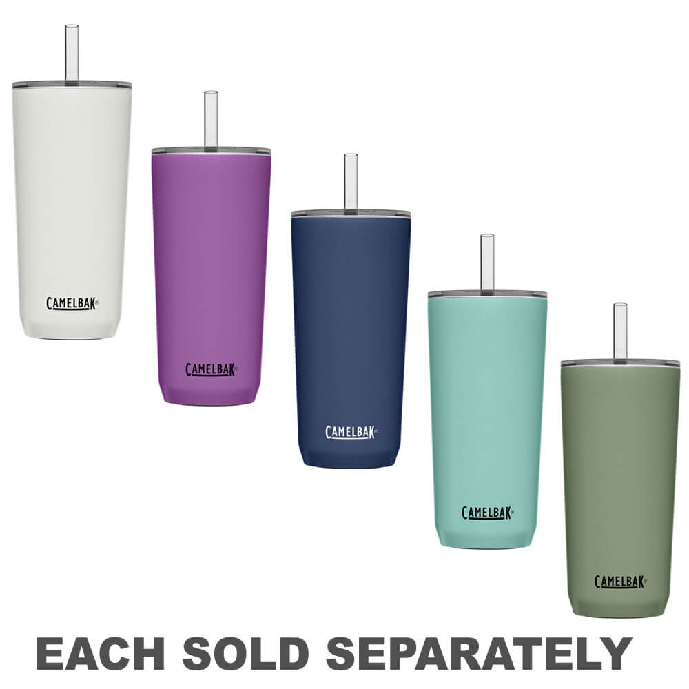 Vacuum Insulated SS Straw Tumbler 0.6L