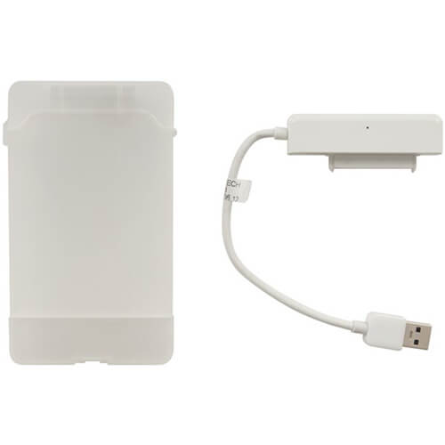 2.5 Inch SATA Hard Drive to USB Adaptor Enclosure w/ Case