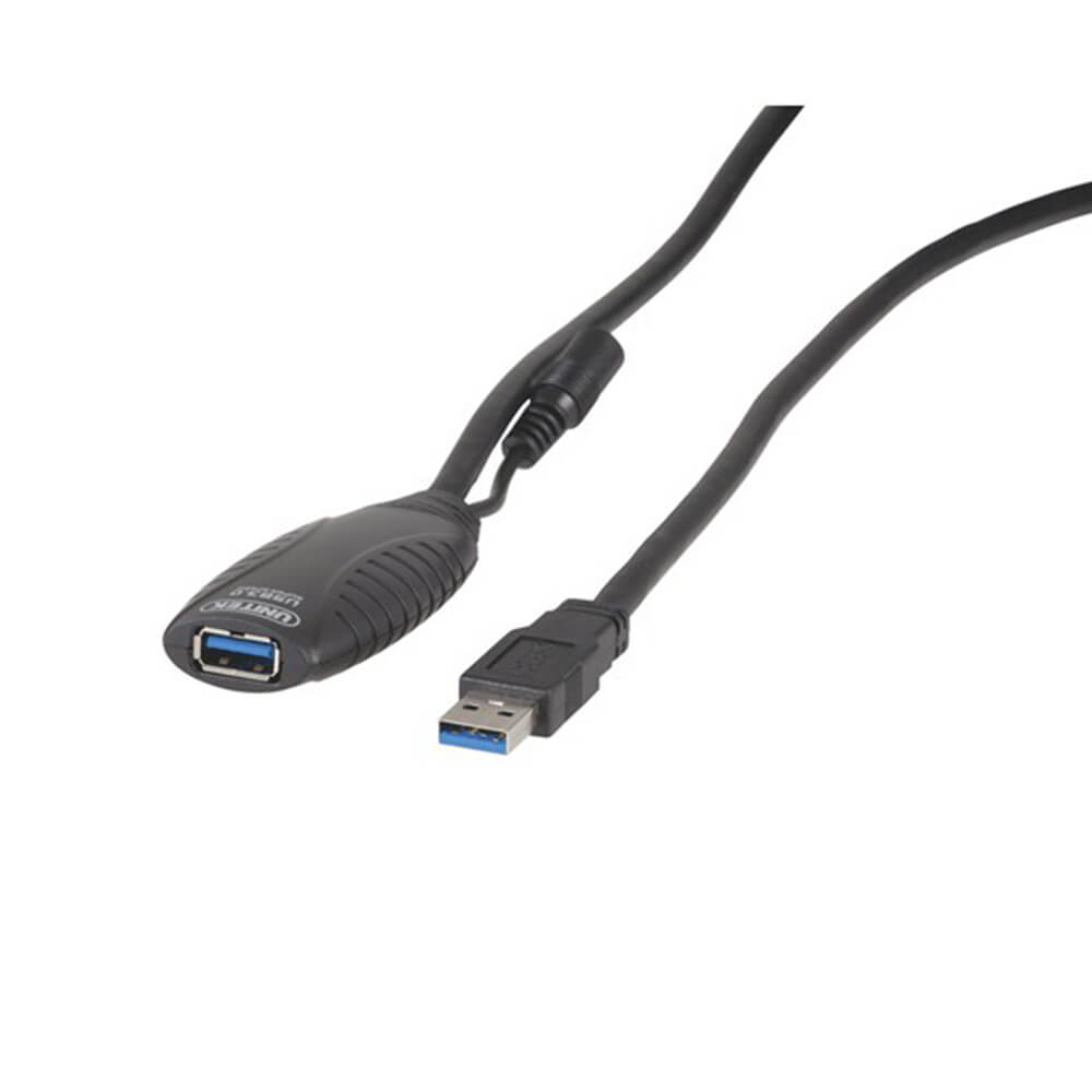 Powered USB 3.0 Extension Lead (Plug A to Socket A)