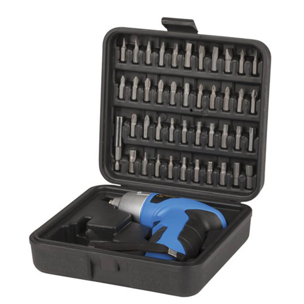 42 Piece Cordless Screwdriver Set (4.5V)