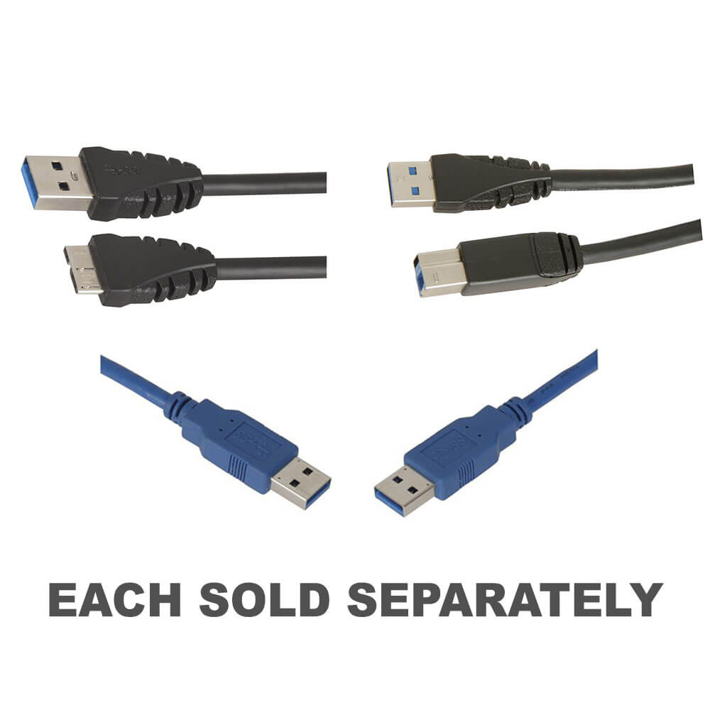 USB 3.0 Type-A Plug to Plug Cable 1.8m