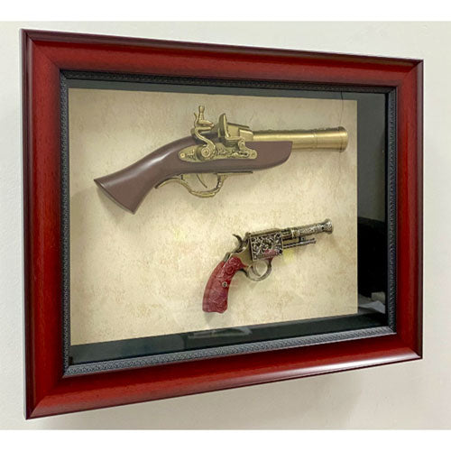 Vintage Guns in a Frame Wall Decoration (Set of 2)