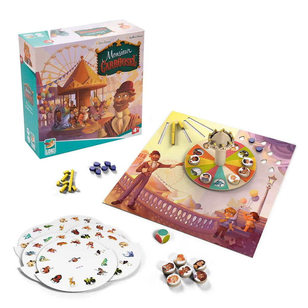 Monsieur Carrousel Board Game