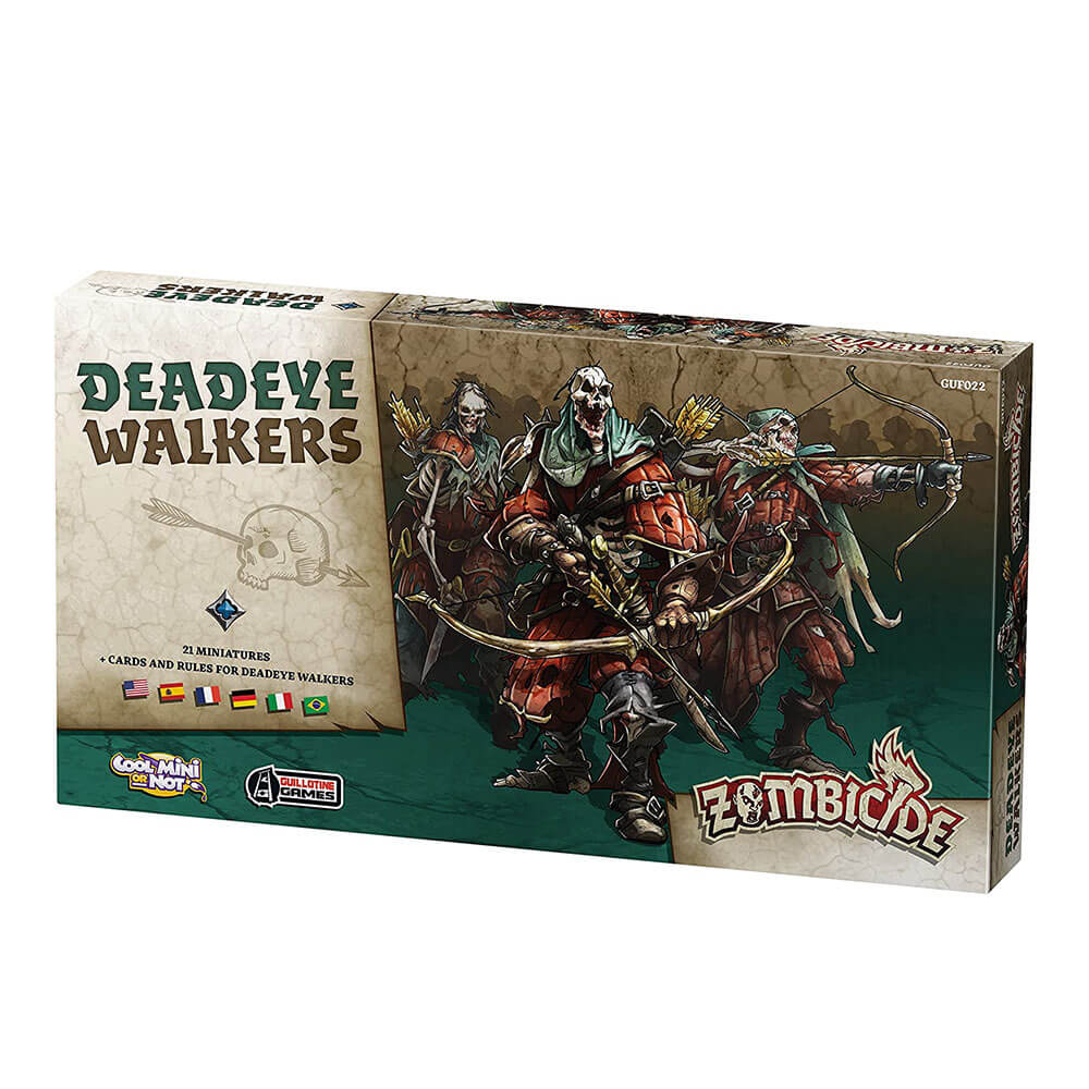 Zombicide Black Plague Deadeye Walkers Board Game