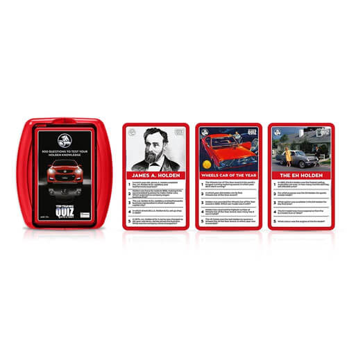 Holden Quiz Card Game