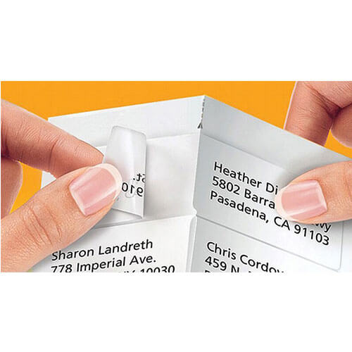 Avery Address Inkjet Mini Clear Label 38.1x21.2mm (25pk)