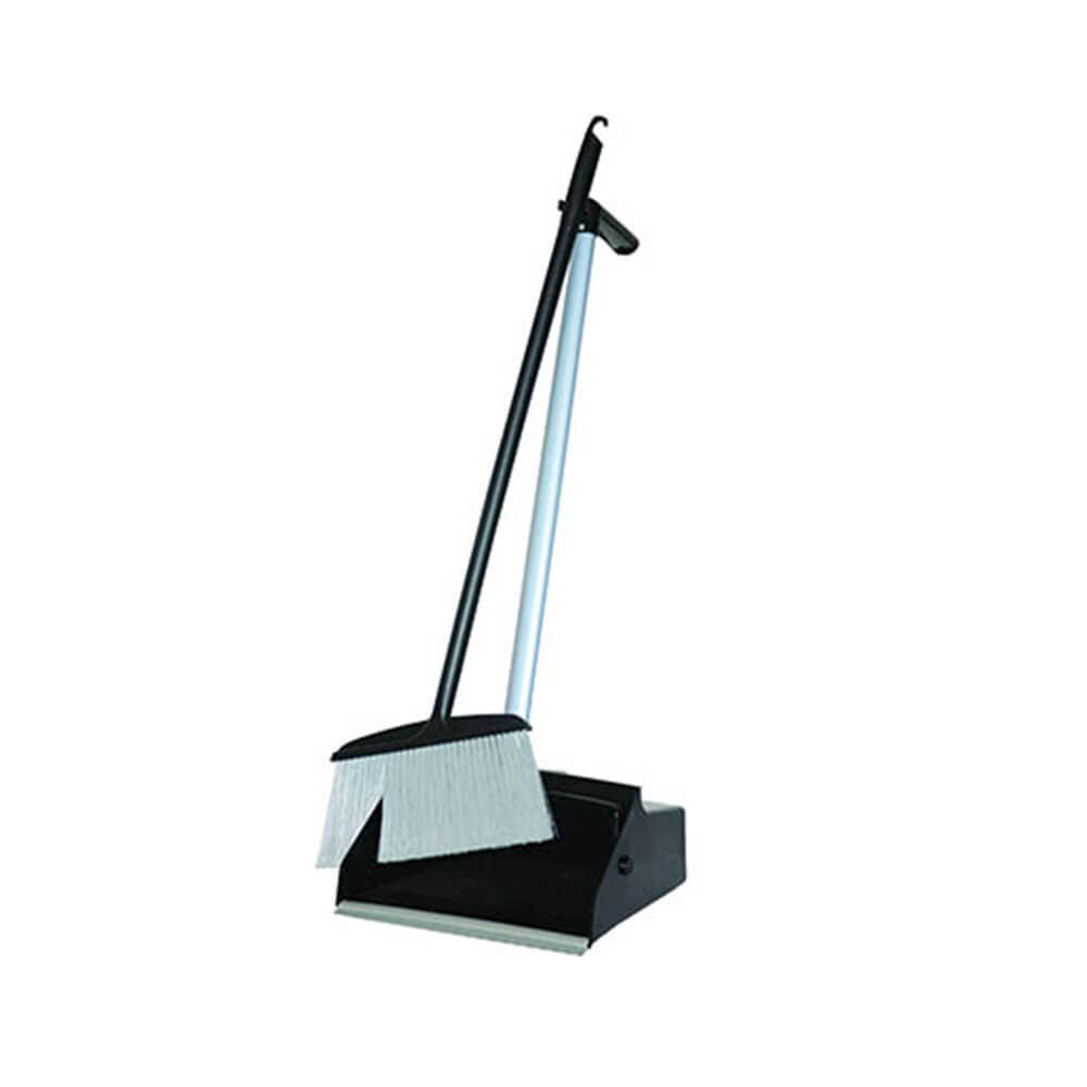 Cleanlink Lobby Pan Broom with Bucket Set