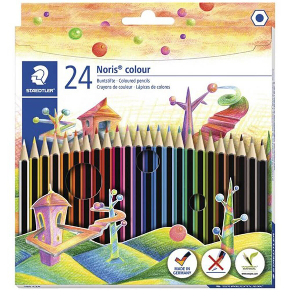 Staedtler Noris Coloured Pencils (24pk)