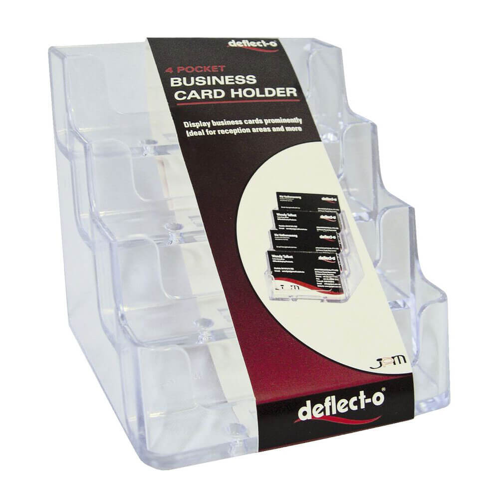 Deflecto Business Card Holder