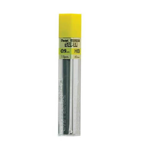 Pentel Hi-Polymer Lead Refill 0.9mm (Box of 12)