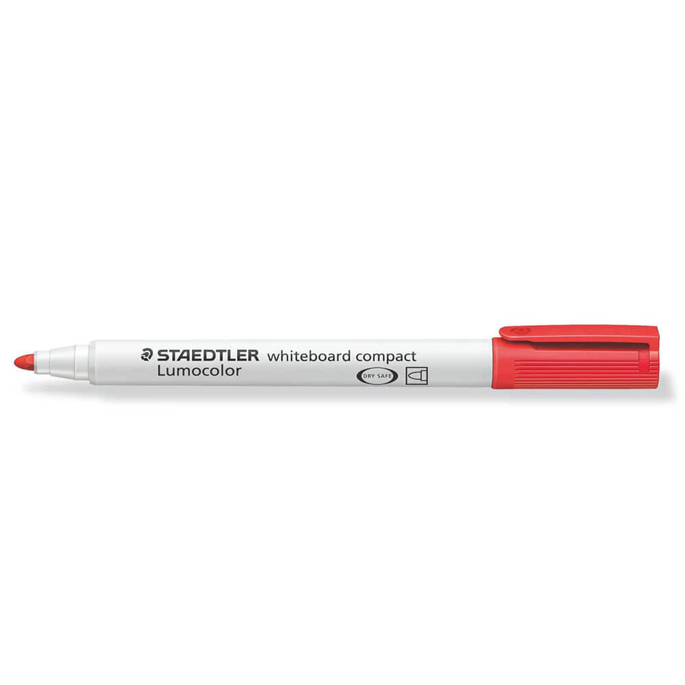 Staedtler Bullet Tip Whiteboard Marker 10pcs (Red)