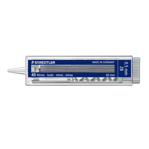 Staedtler 255 Pencil Leads 0.5mm (Pack of 40)