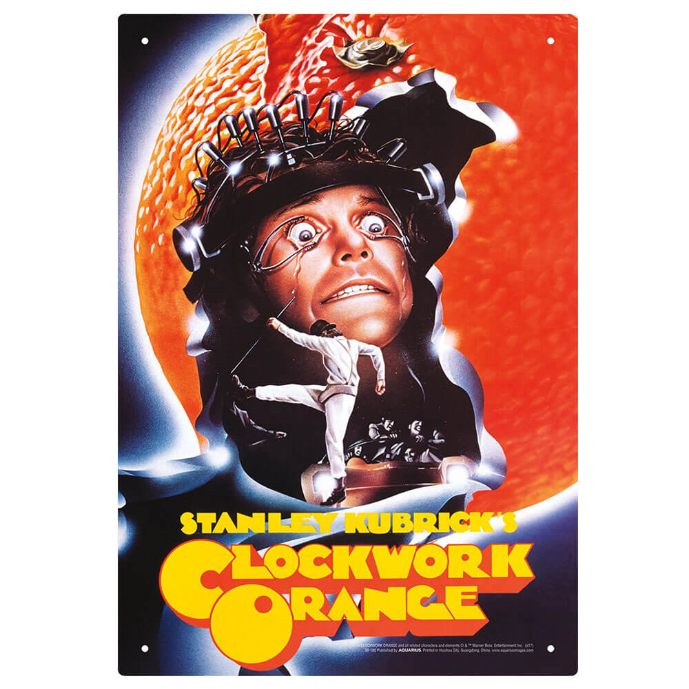 A Clockwork Orange Tin Sign