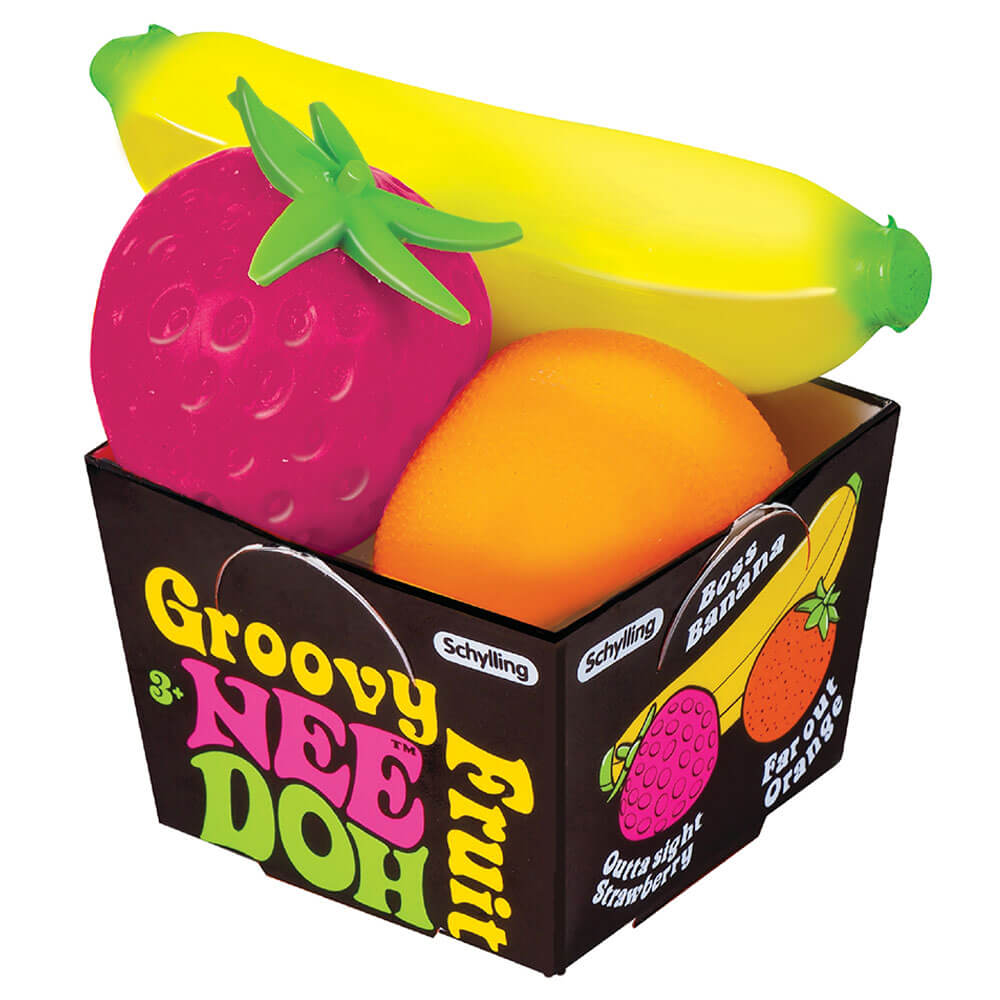 Schylling Groovy Fruit Nee-Doh