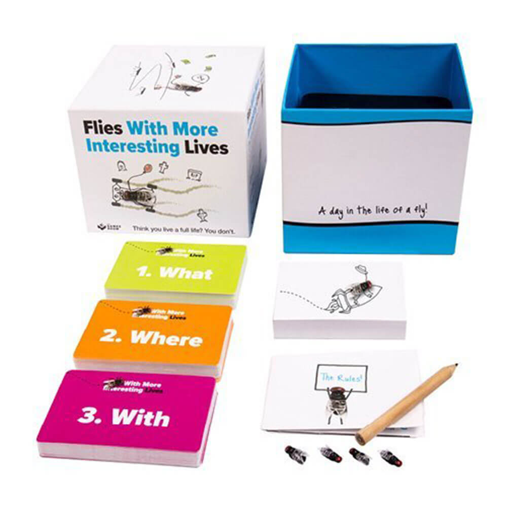 FizzCreations Flies With More Interesting Lives Card Game