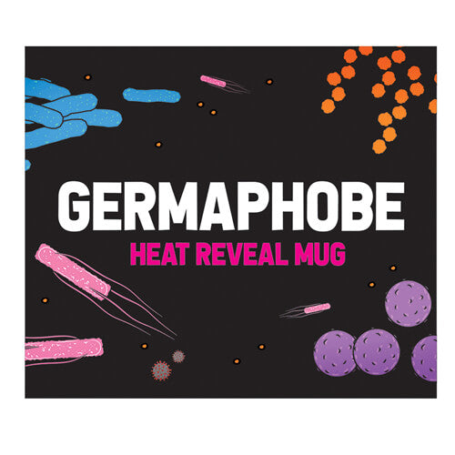 Gift Republic Germaphobe Heat Changing Reveal Mug